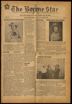 The Boerne Star (Boerne, Tex.), Vol. 49, No. 21, Ed. 1 Thursday, May 6, 1954