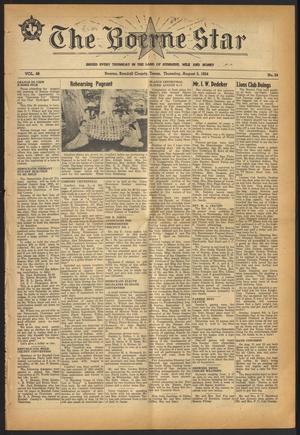 The Boerne Star (Boerne, Tex.), Vol. 49, No. 34, Ed. 1 Thursday, August 5, 1954
