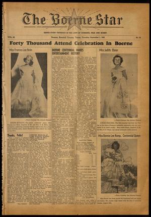 The Boerne Star (Boerne, Tex.), Vol. 44, No. 38, Ed. 1 Thursday, September 1, 1949