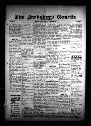 The Jacksboro Gazette (Jacksboro, Tex.), Vol. 55, No. 23, Ed. 1 Thursday, November 8, 1934