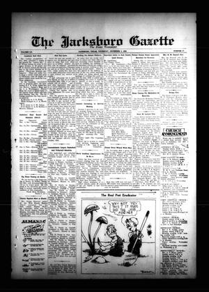The Jacksboro Gazette (Jacksboro, Tex.), Vol. 55, No. 27, Ed. 1 Thursday, December 6, 1934