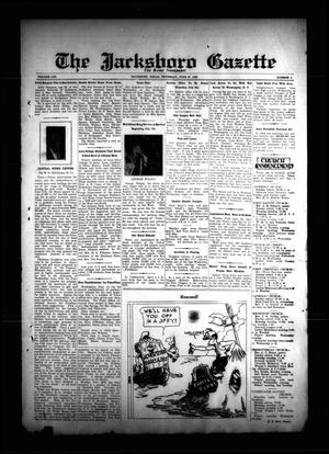 Primary view of object titled 'The Jacksboro Gazette (Jacksboro, Tex.), Vol. 56, No. 4, Ed. 1 Thursday, June 27, 1935'.