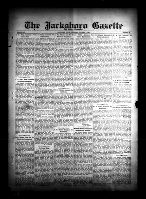 Primary view of object titled 'The Jacksboro Gazette (Jacksboro, Tex.), Vol. 54, No. 32, Ed. 1 Thursday, January 4, 1934'.