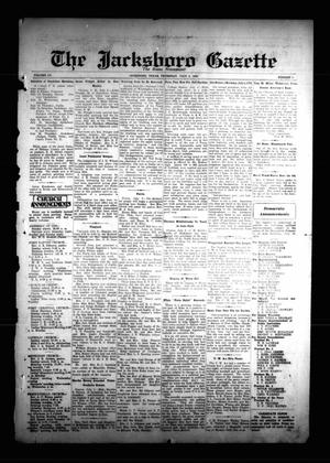 Primary view of object titled 'The Jacksboro Gazette (Jacksboro, Tex.), Vol. 55, No. 5, Ed. 1 Thursday, July 5, 1934'.