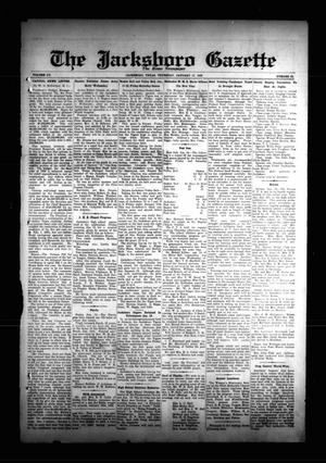 The Jacksboro Gazette (Jacksboro, Tex.), Vol. 55, No. 33, Ed. 1 Thursday, January 17, 1935
