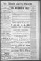 Primary view of Fort Worth Daily Gazette. (Fort Worth, Tex.), Vol. 9, No. 214, Ed. 1, Saturday, February 14, 1885