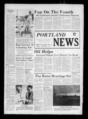 Primary view of object titled 'Portland News (Portland, Tex.), Vol. 9, No. 24, Ed. 1 Thursday, June 13, 1974'.