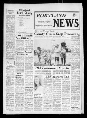 Primary view of object titled 'Portland News (Portland, Tex.), Vol. 9, No. 26, Ed. 1 Thursday, June 27, 1974'.