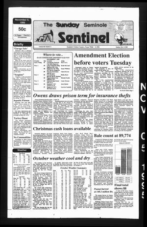 The Seminole Sentinel (Seminole, Tex.), Vol. 89, No. 4, Ed. 1 Sunday, November 5, 1995