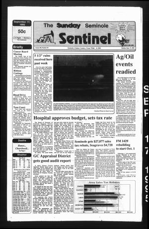 The Seminole Sentinel (Seminole, Tex.), Vol. 88, No. 94, Ed. 1 Sunday, September 17, 1995