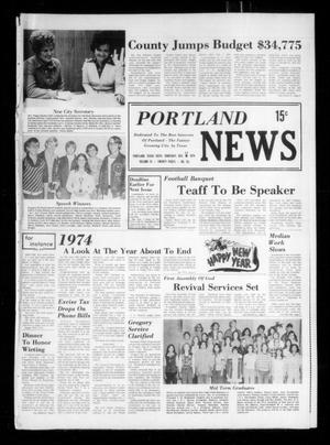Primary view of object titled 'Portland News (Portland, Tex.), Vol. 9, No. 52, Ed. 1 Thursday, December 26, 1974'.