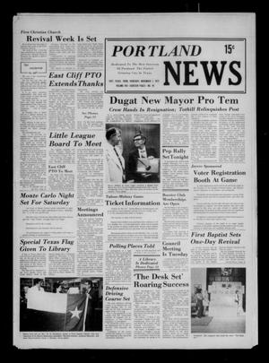 Primary view of object titled 'Portland News (Portland, Tex.), Vol. 8, No. 44, Ed. 1 Thursday, November 1, 1973'.