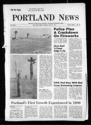 Primary view of object titled 'Portland News (Portland, Tex.), Vol. 6, No. 35, Ed. 1 Thursday, June 24, 1971'.