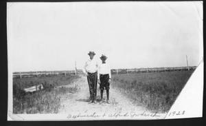Primary view of [Sylvester and Alfred Jodarski at George Ranch]