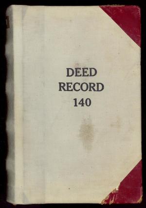 Primary view of object titled 'Travis County Deed Records: Deed Record 140'.