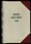 Thumbnail image of item number 1 in: 'Travis County Deed Records: Deed Record 143'.