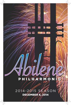 Abilene Philharmonic Playbill: December 6, 2014