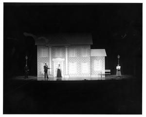 Primary view of object titled '[Four Actors from My Fair Lady, 1977]'.