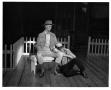 Photograph: [Charlie and Robert Together on Front Porch in Shenandoah]