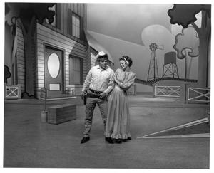 [Actor and Actress in Oklahoma!]