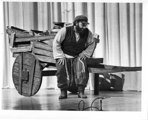 [Jim Vaughan in Front of His Wagon in Fiddler on the Roof, 1972]