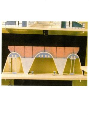 Primary view of object titled '[Lewis Fulks Set Model #18]'.
