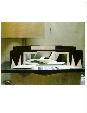 Primary view of object titled '[Lewis Fulks Set Model #7]'.