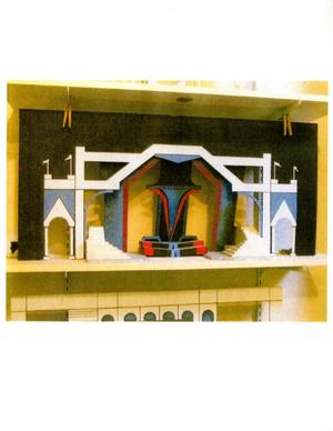 Primary view of object titled '[Lewis Fulks Set Model #15]'.