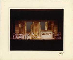 Primary view of object titled '[Horse and Bus in Hello, Dolly!]'.