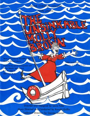 Primary view of object titled '[Program: The Unsinkable Molly Brown, 1967]'.