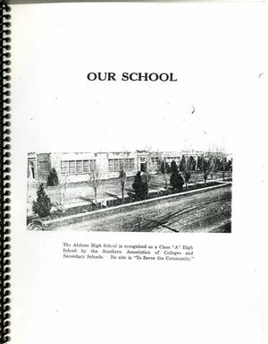 Primary view of object titled 'The Eagle, Yearbook of The Abilene High School, 1941'.