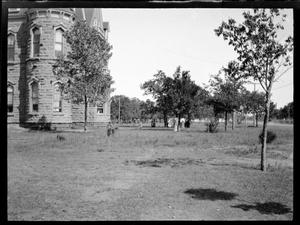 Primary view of object titled '[Daniel Baker College Administration Building Yard #2]'.