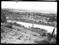 Photograph: [Photograph of Scrub-land and Town]