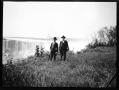 Photograph: [Two Men and a Waterfall]