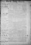 Primary view of Fort Worth Daily Gazette. (Fort Worth, Tex.), Vol. 11, No. 108, Ed. 1, Friday, November 13, 1885