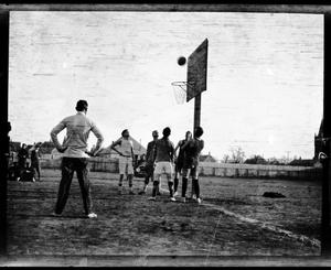 [Photograph of Young Men Playing Basketball]