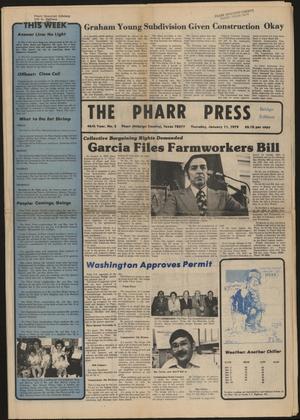 Primary view of object titled 'The Pharr Press (Pharr, Tex.), Vol. 46, No. 2, Ed. 1 Thursday, January 11, 1979'.