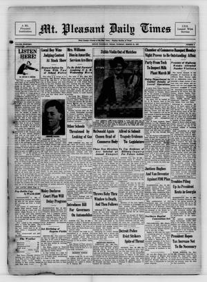 Mt. Pleasant Daily Times (Mount Pleasant, Tex.), Vol. 18, No. 8, Ed. 1 Tuesday, March 23, 1937