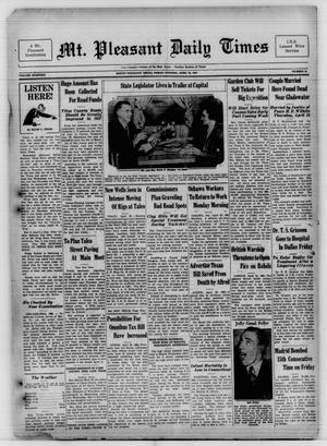 Mt. Pleasant Daily Times (Mount Pleasant, Tex.), Vol. 18, No. 35, Ed. 1 Friday, April 23, 1937