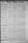 Primary view of Fort Worth Daily Gazette. (Fort Worth, Tex.), Vol. 11, No. 137, Ed. 1, Saturday, December 12, 1885