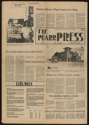 The Pharr Press (Pharr, Tex.), Vol. 48, No. 21, Ed. 1 Thursday, June 18, 1981