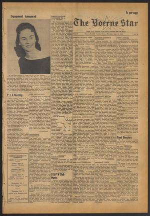 The Boerne Star (Boerne, Tex.), Vol. 53, No. 42, Ed. 1 Thursday, September 25, 1958