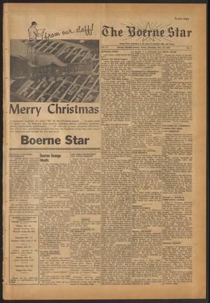 The Boerne Star (Boerne, Tex.), Vol. 54, No. 3, Ed. 1 Thursday, December 25, 1958