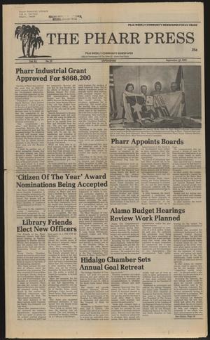 The Pharr Press (Pharr, Tex.), Vol. 63, No. 38, Ed. 1 Thursday, September 19, 1985