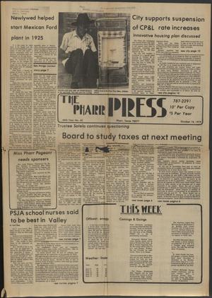 The Pharr Press (Pharr, Tex.), Vol. 46, No. 42, Ed. 1 Thursday, October 18, 1979