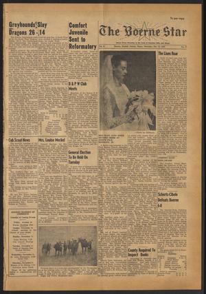 The Boerne Star (Boerne, Tex.), Vol. 53, No. 47, Ed. 1 Thursday, October 30, 1958