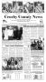 Primary view of Crosby County News (Ralls, Tex.), Vol. 129, No. 36, Ed. 1 Friday, September 16, 2016