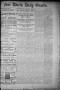 Thumbnail image of item number 1 in: 'Fort Worth Daily Gazette. (Fort Worth, Tex.), Vol. 11, No. 258, Ed. 1, Wednesday, April 14, 1886'.