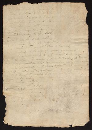 Primary view of object titled '[Repeated Decree from Comandante Corregidor]'.
