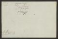 Thumbnail image of item number 2 in: '[Request from José Eugenio Navarra to the Laredo Alcalde, August 19, 1826]'.